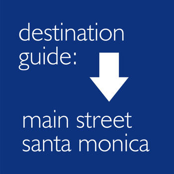 Main Street Santa Monica - Los Angeles California Beach Travel Guide App by Wonderiffic® LOGO-APP點子