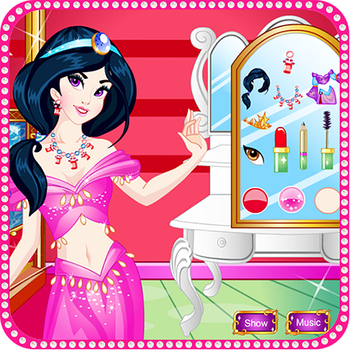 Arabian Princess Makeover - Girls Games LOGO-APP點子