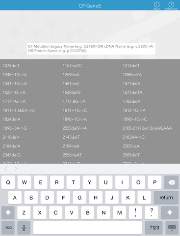 CF GeneE for iPad screenshot 3
