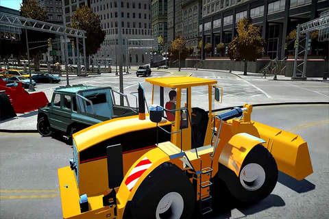 Euro Construction Machine Simulator 2016 - Real Highway Construction Machine Driver screenshot 4