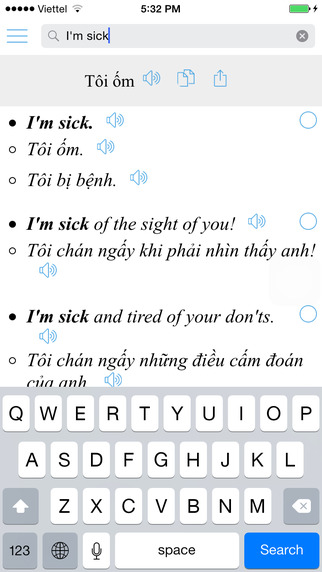 Offline Vietnamese-English Translator Pro + Bilingual Sentences