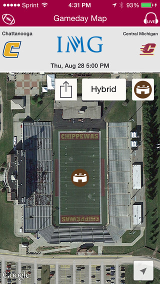 【免費運動App】Central Michigan Chippewas Gameday-APP點子