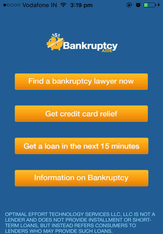 Bankruptcy Aide screenshot 4