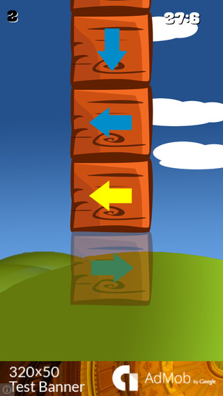 【免費遊戲App】Timber Swipe - Use your fingers to quickly swipe and chop down the trees.-APP點子