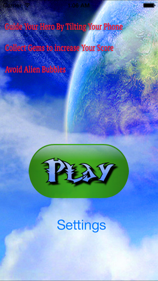 tilt to live and stay away from space alien evil enemy to protect your jet