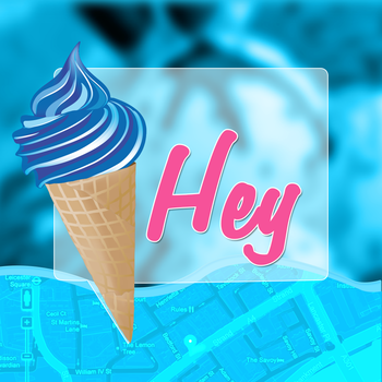 Hey Ice Cream Truck Vendor LOGO-APP點子