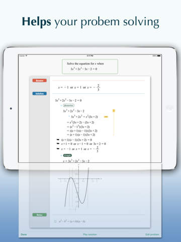 【免費教育App】FX Math Solver-APP點子