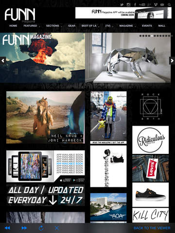 FUNN Magazine 4D Viewer (FREE) for iPad screenshot 3