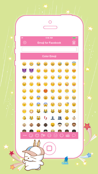 Emoji Keyboard for Facebook - Extra 3D Animated Emoticons and Smiley Stickers for Messenger