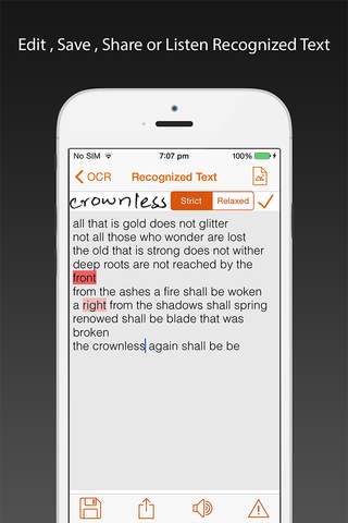 Scan & Scribe - Phone Docs OCR screenshot 4