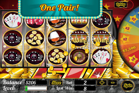 Casino Classic Slots of Fortune Bash Featuring Fun Spin Wheel Hd & More Free screenshot 3