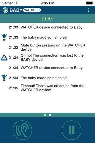 Babywatcher for iOS screenshot 4