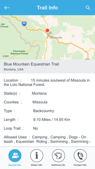 免費下載交通運輸APP|Montana National Recreation Trails app開箱文|APP開箱王