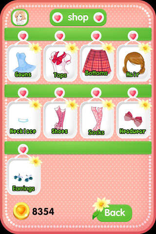 Cute Dancing Girl - dress up games for girls screenshot 2