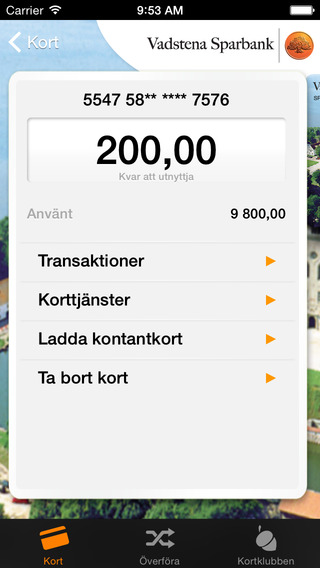 【免費財經App】Betalkortet Vadstena Sparbank-APP點子