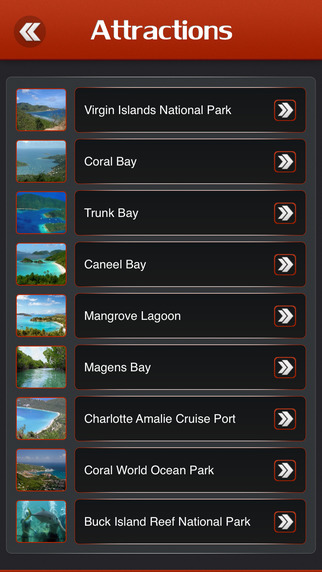 【免費旅遊App】United States Virgin Islands Travel Guide-APP點子