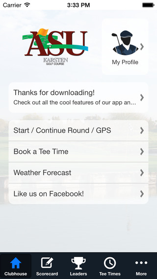 【免費運動App】ASU Karsten Golf Course-APP點子