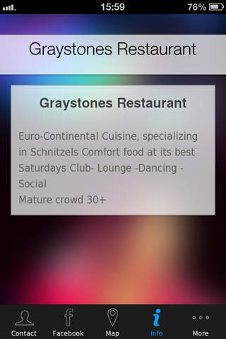 Graystones Restaurant screenshot 4