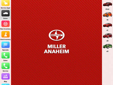 【免費商業App】Miller Scion of Anaheim Dealer App-APP點子