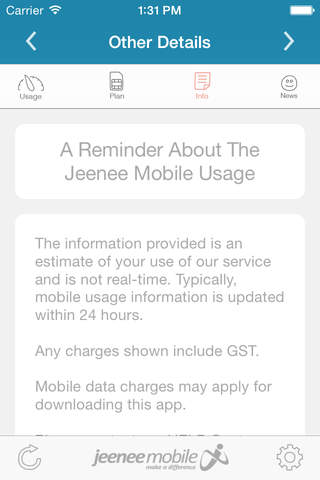 Jeenee Mobile Usage Monitor screenshot 4