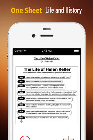 Helen Keller Biography and Quotes: Life with Documentary screenshot 2