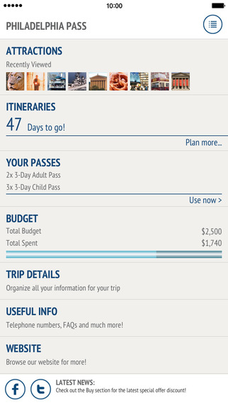 【免費旅遊App】Philadelphia Pass - Travel Guide-APP點子
