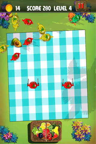 Invasion of the Angry Tomatoes! Protect the Family Picnic Basket Challenge screenshot 3
