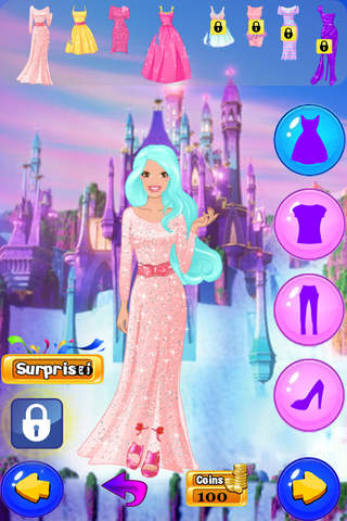 Adorable Fairy Tale Princess Fashion Salon screenshot 3