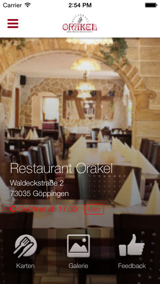 【免費生活App】Restaurant Orakel-APP點子