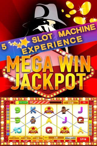Mega Mafia Slot Machine - Win Gold Coins with the Lucky Gangster screenshot 2