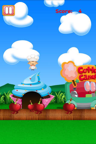 A Happy Hopping Chef – Sweet Cookie Bounce Challenge FREE screenshot 3