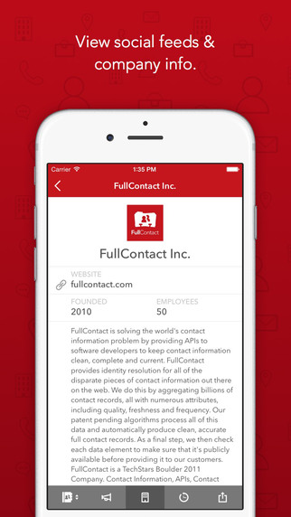 【免費商業App】FullContact - Better Contact Management for iOS-APP點子