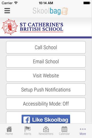 St Catherine's British School - Schoolbag screenshot 4