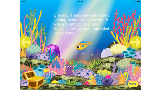 【免費書籍App】Henry The Little Fish – An interactive children’s story book app-APP點子