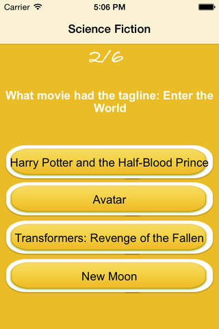 Science Fiction Movie Trivia-War Of The World Quiz screenshot 4