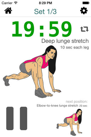 10 Min Stretch Workout - PRO version - Your Personal Fitness Trainer for Calisthenics exercises - Work from home, Lose weight, Stay fit! screenshot 2