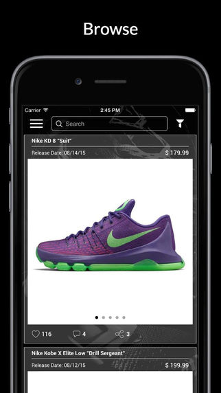 Kicks App: Release Dates Sneaker News