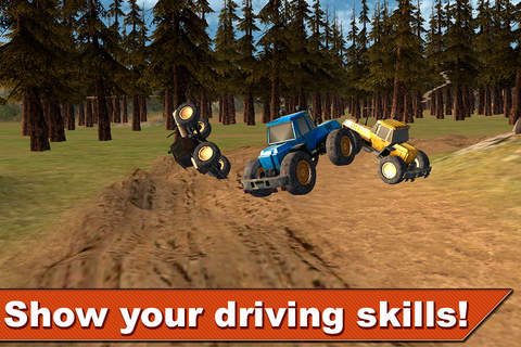 Farming Tractor Racing 3D Full screenshot 4