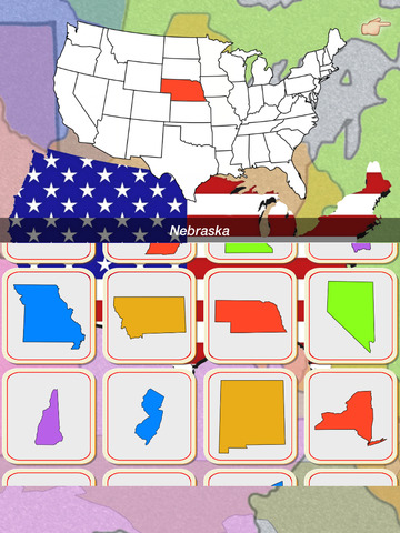 【免費遊戲App】States AV - A game of recall for states and provinces (U.S., Mexico, Canada)-APP點子