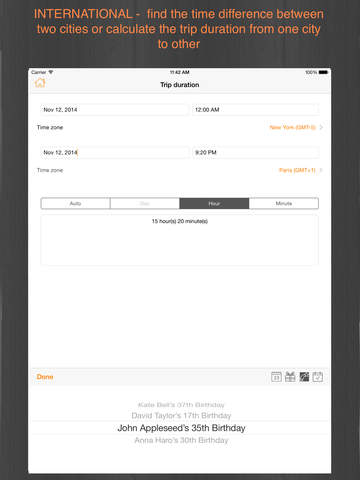 【免費工具App】Date & Time Assistant - calculator,meeting planner,timezone-APP點子