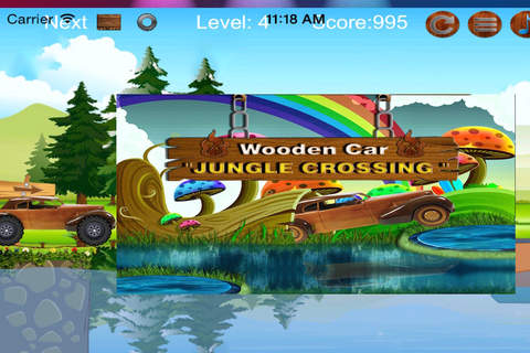 Wooden Car Adventurous Jungle screenshot 3