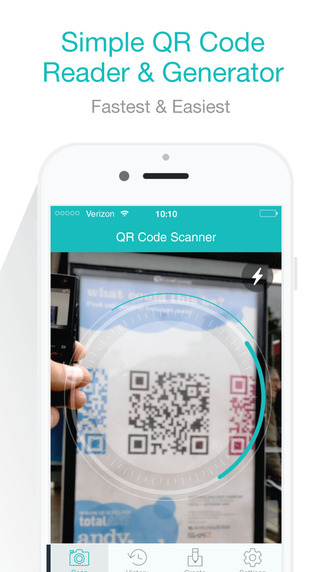 QR Code Reader Scanner - Instant Scan Generation -
