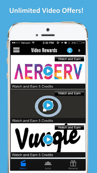 【免費娛樂App】Video Rewards - Earn Prizes By Watching App & Movie Trailers-APP點子