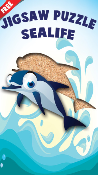 【免費遊戲App】Free Sealife Cartoon Jigsaw Puzzle-APP點子