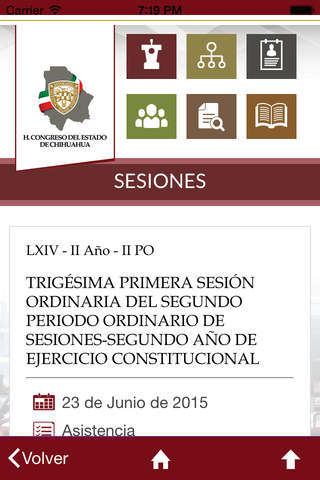 Congreso Chihuahua screenshot 2