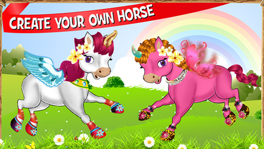 My Pet Horse Dress Up Game - Enter the Perfect Unicorn Fame Kingdom Adventure