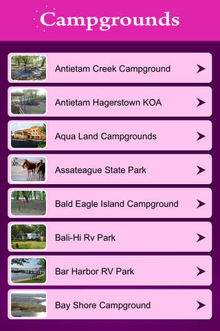 Maryland Campgrounds Guide screenshot 2