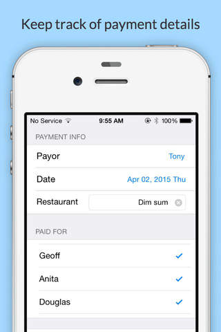 WhoseTurn: Simple Payment Tracking for Group Lunches screenshot 2