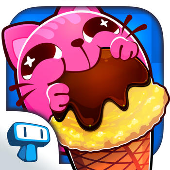 Ice Cream Cats - Control the Pipes Flow Puzzle Game LOGO-APP點子