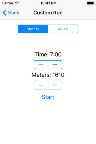One Up - Run Your Fastest Mile screenshot 2